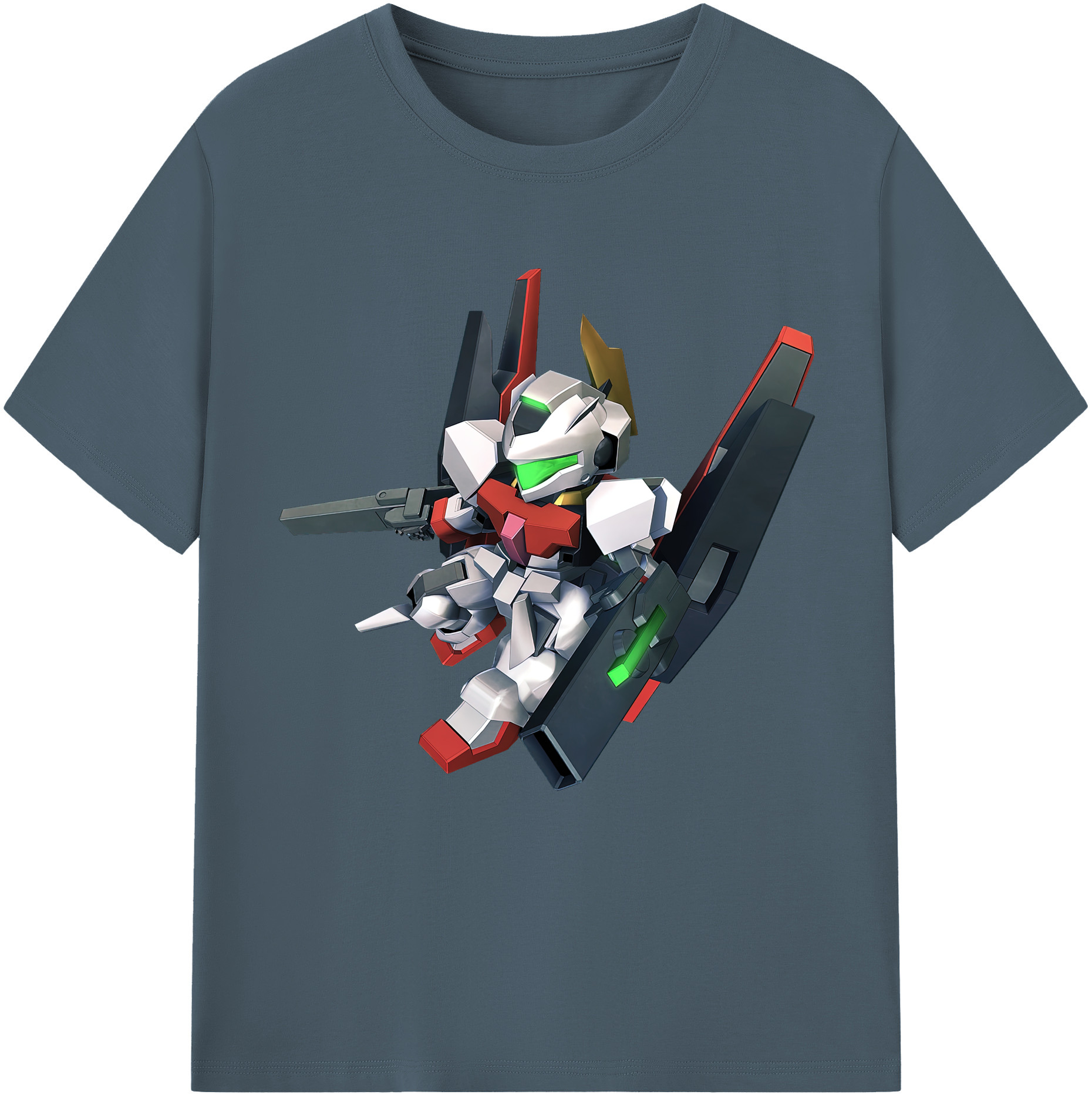 （画像用） 機動戦士ガンダム Mobile Suit Gundam 綿100％半袖Tシャツ（フロントプリント）